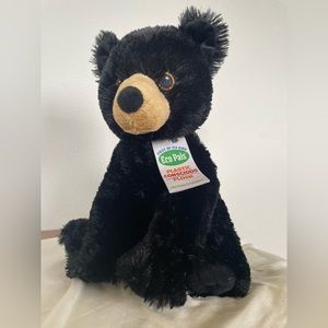 Eco friendly 11” black bear NWT